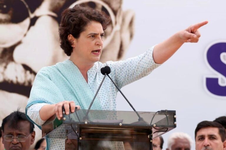 bjp reaches election commission against priyanka gandhi