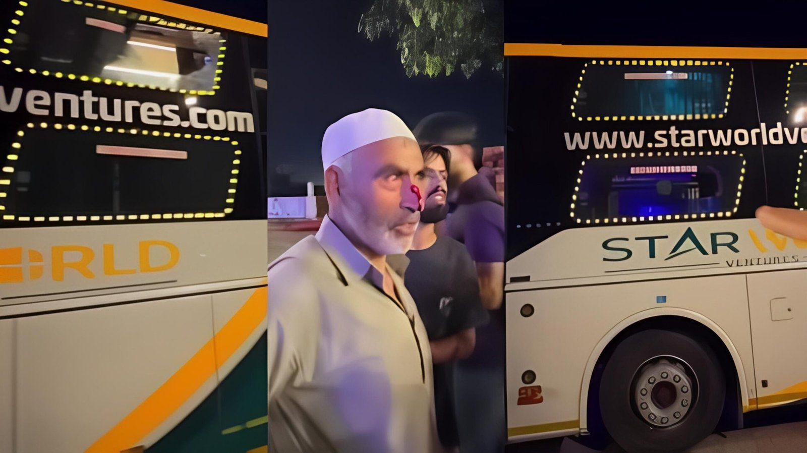 हरियाणा में श्रीनगर की बस पर पथराव