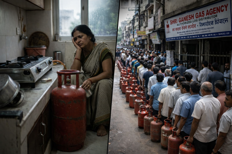 lpg gas cylinder shortage in india